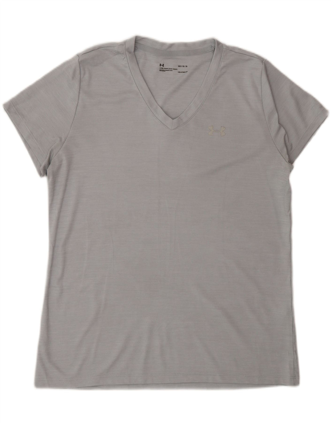 Męski t-shirt Under Armour Heat Gear, duży, szary, poliestrowy