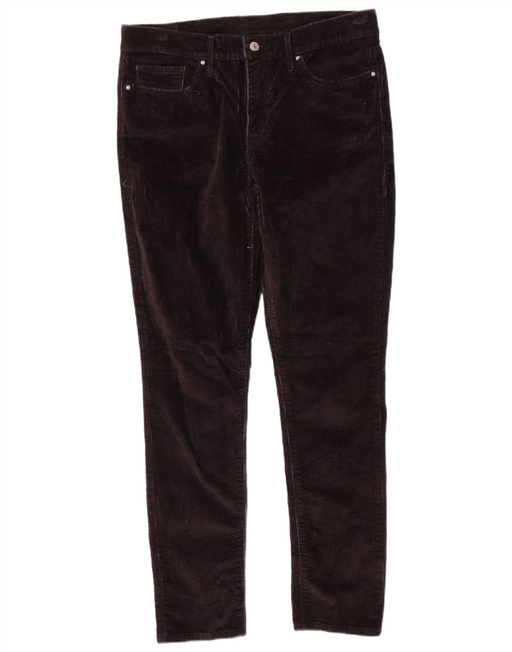 Damskie spodnie sztruksowe LEVI'S W34 L30 czarne