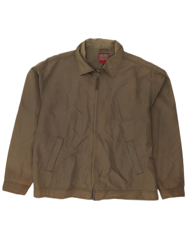 Męska kurtka bomber Rifle w kolorze khaki UK 42 XL khaki, poliamid