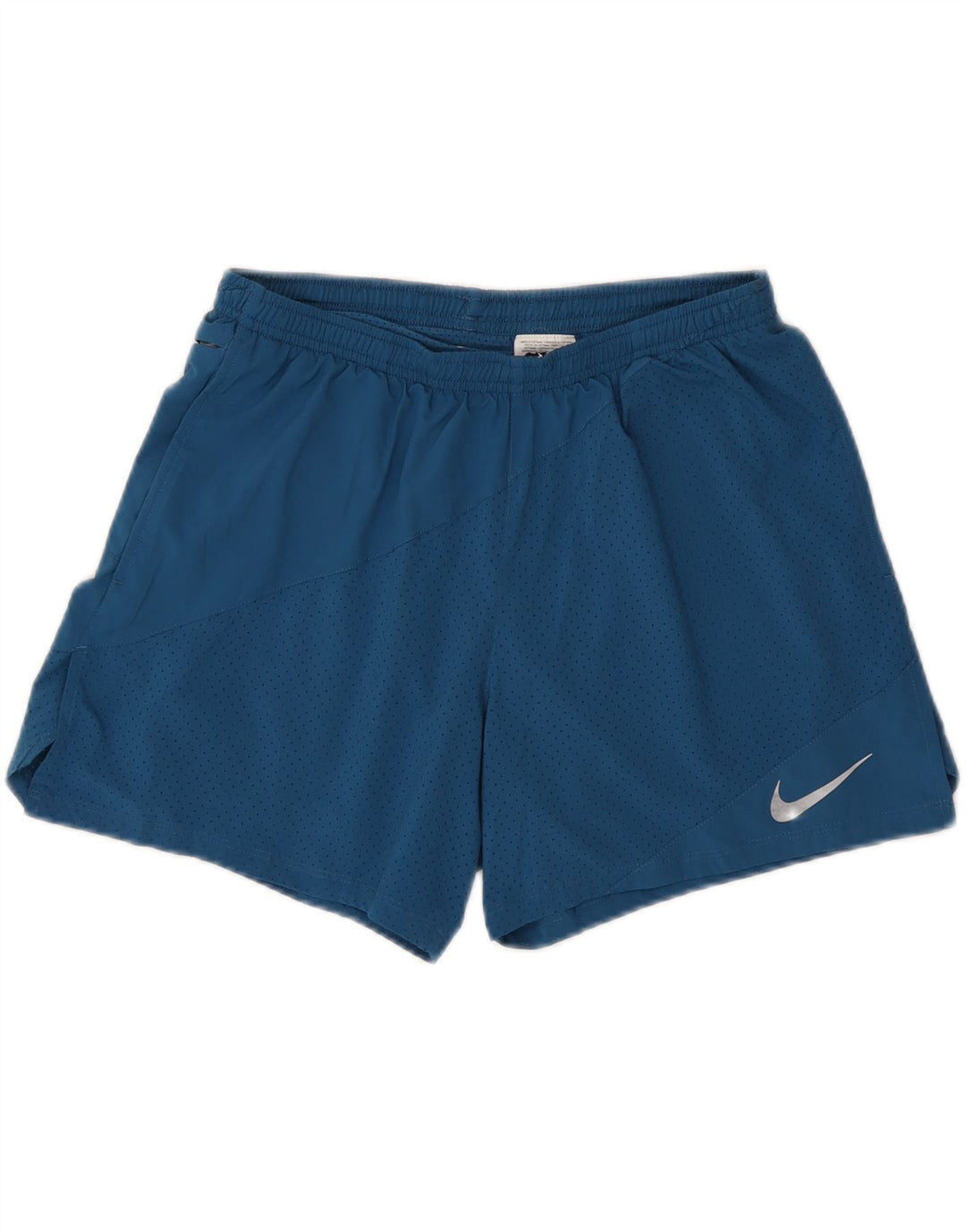 Męskie spodenki sportowe Nike Dri Fit, duże, niebieskie, z poliestru