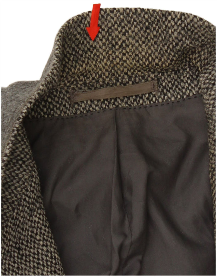 Męska marynarka Centaur Harris Tweed Blazer UK 38 Średnioszara jodełka