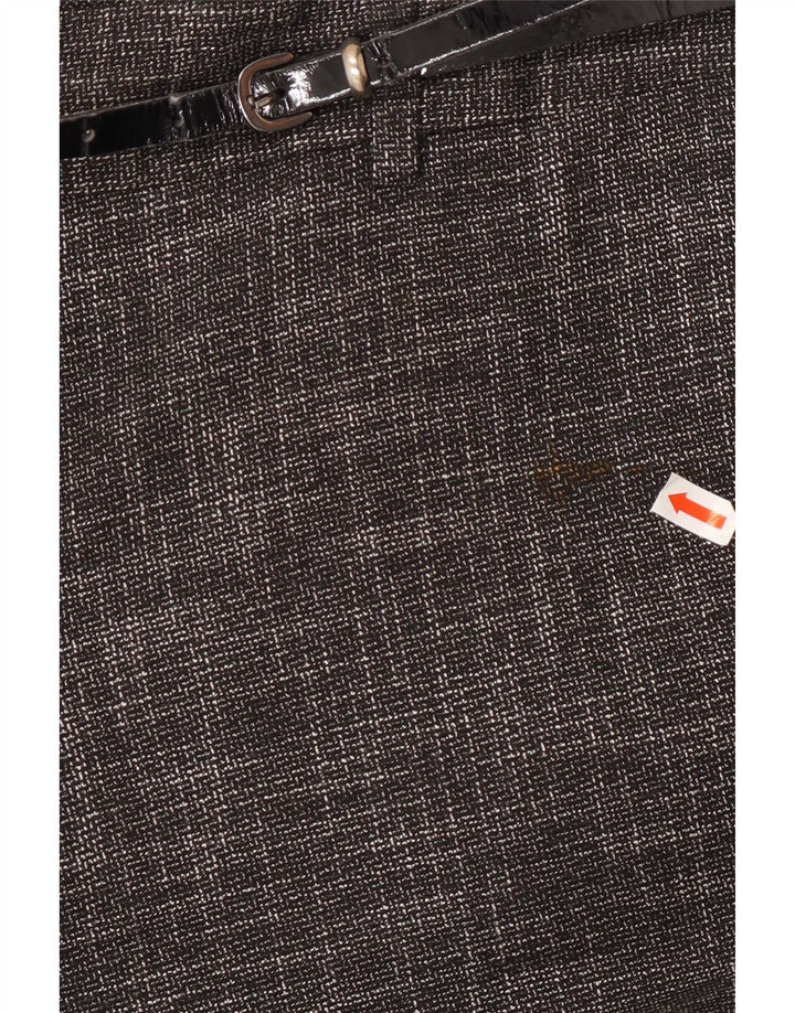 Krótkie spodnie damskie MONSOON UK 10 Small W27 L28 Szare nakrapiane