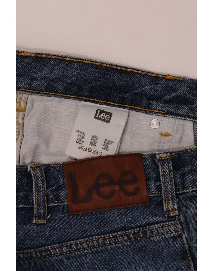 Męskie dżinsy Lee Brooklyn Straight W38 L30 Niebieskie bawełniane