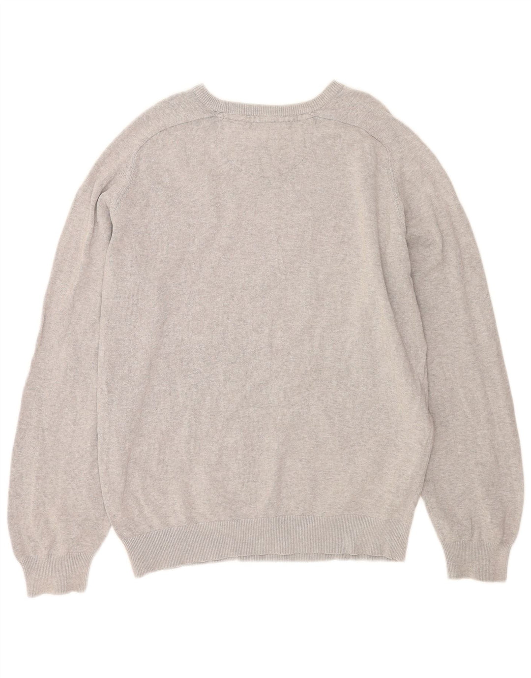 Męski sweter Farah z dekoltem w łódkę 2XL, szara bawełna