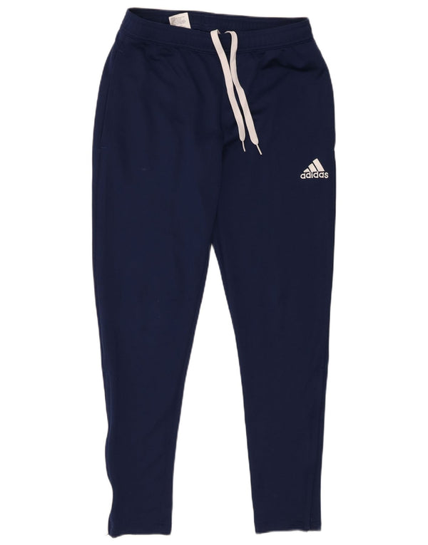Męskie spodnie dresowe Adidas Aeroready, średni granatowy poliester