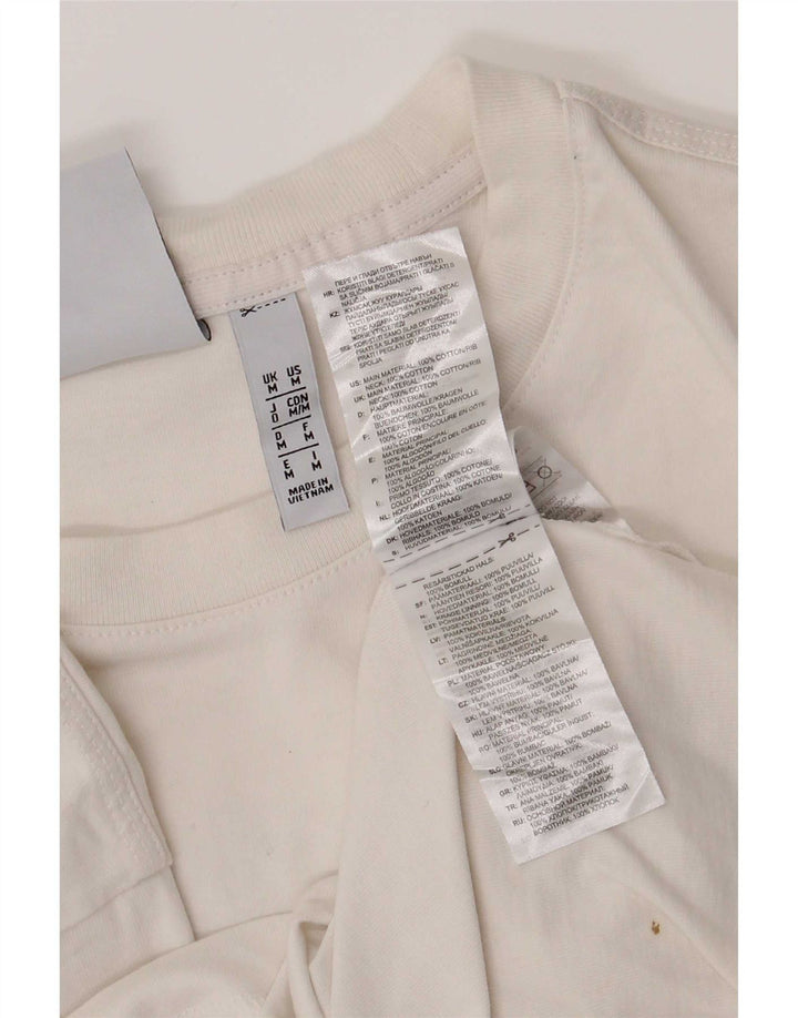 Męska koszulka graficzna Adidas Top Medium White Sports