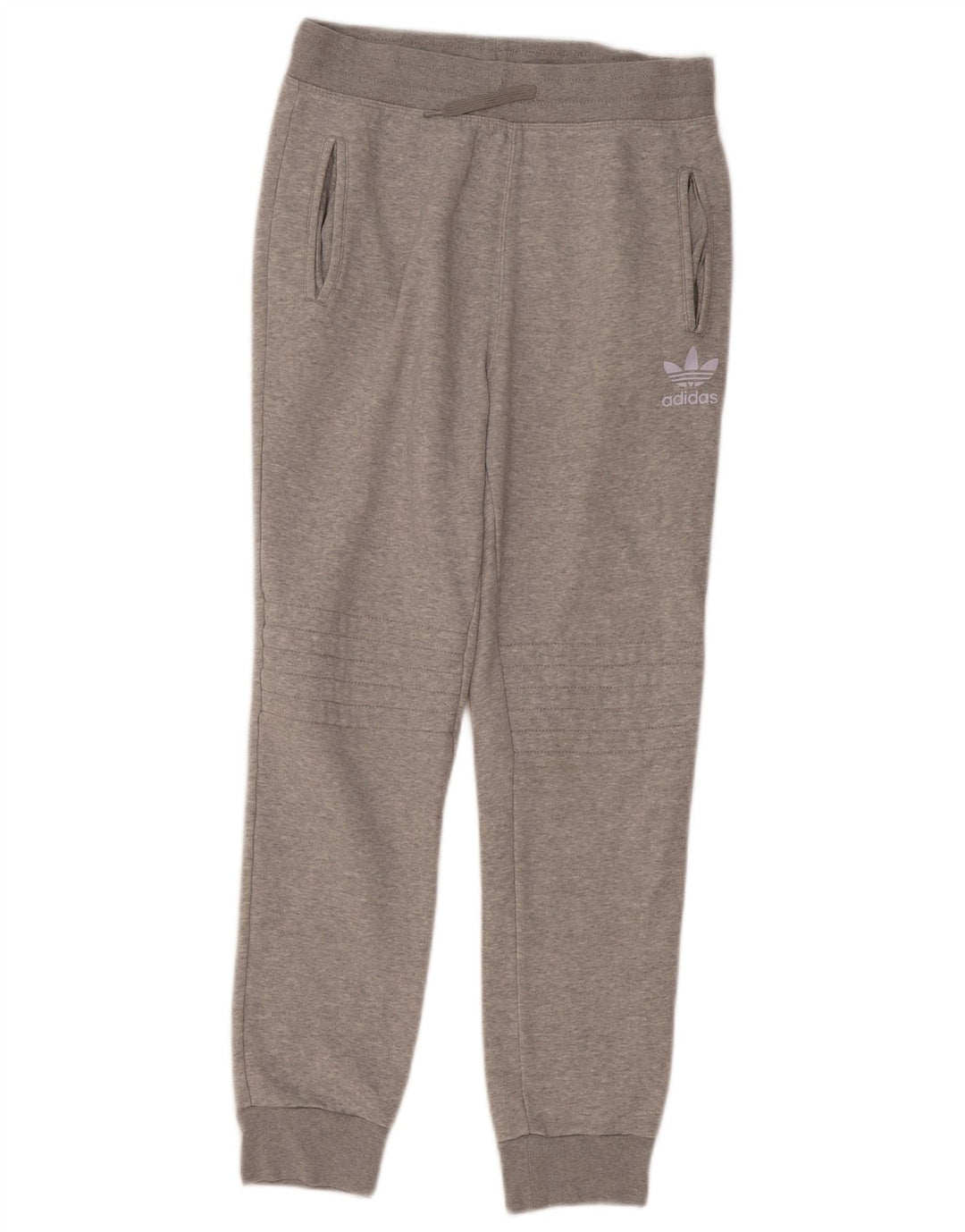 Chłopięce spodnie dresowe ADIDAS Joggers 13-14 lat Szara bawełna