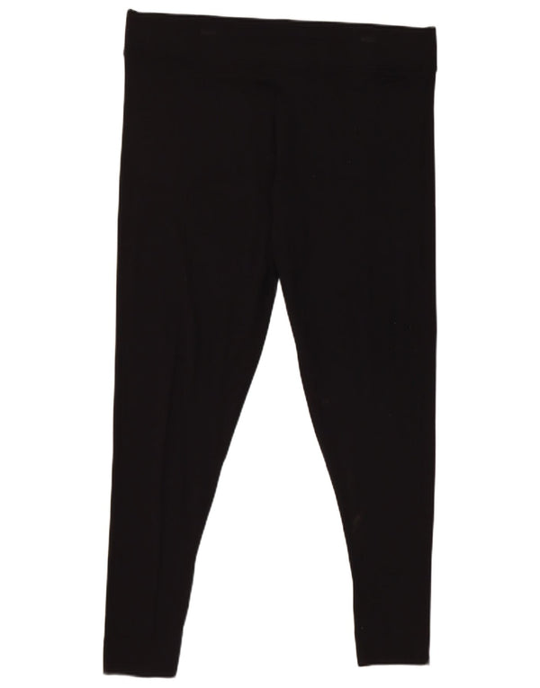 Legginsy damskie Marks & Spencer UK 18 XL, czarna wiskoza