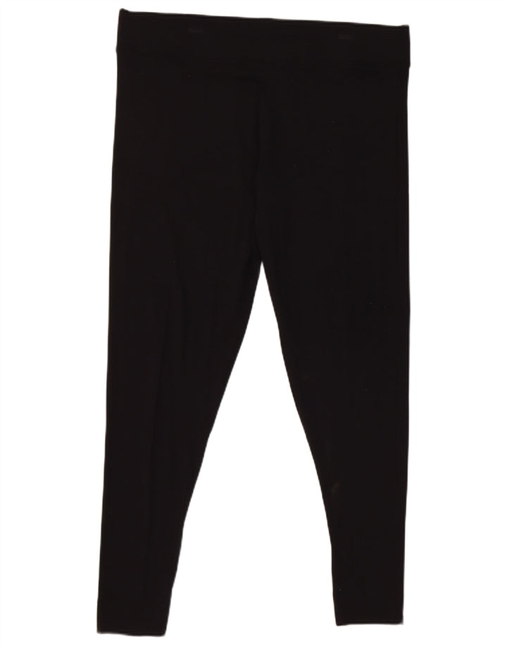 Legginsy damskie Marks & Spencer UK 18 XL, czarna wiskoza