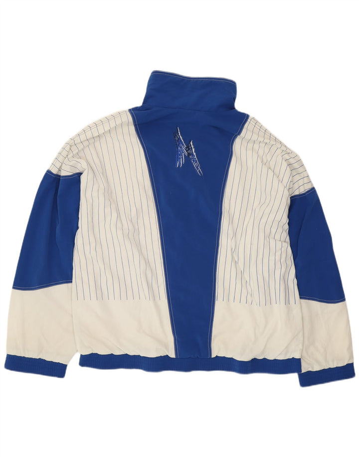 Męska kurtka dresowa LOTTO Graphic UK 42/44 XL z białymi blokami kolorów