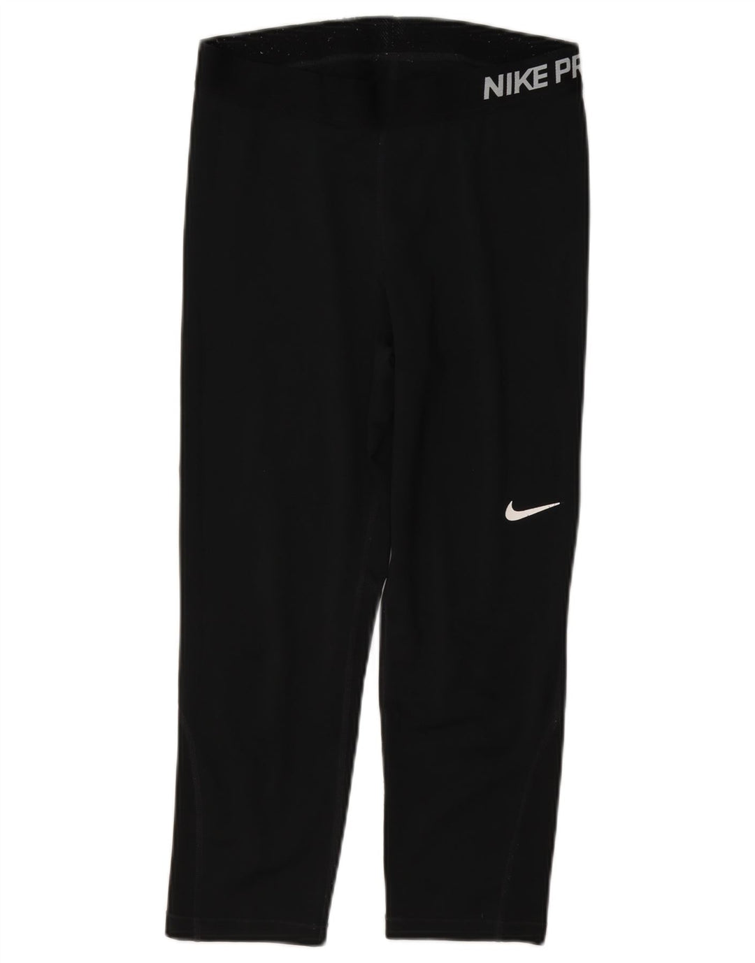 Damskie legginsy Nike Dri Fit Graphic Capri UK 12, średnie czarne