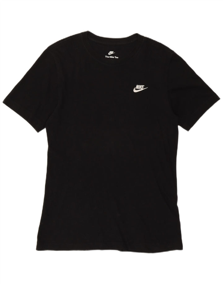 T-shirt męski Nike, mały, czarny, bawełniany
