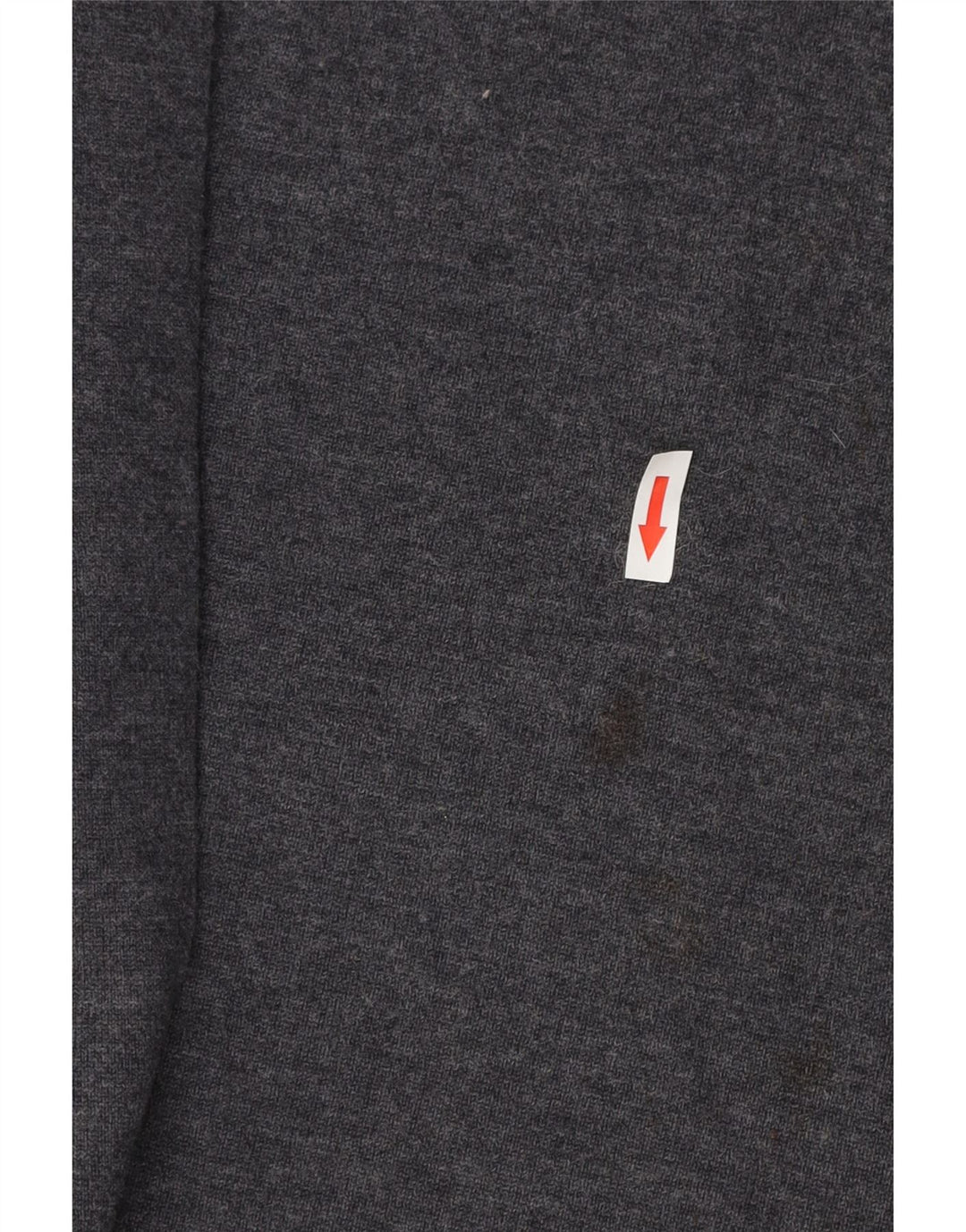 Męski sweter z okrągłym dekoltem Fred Perry 2XL, szara wełna