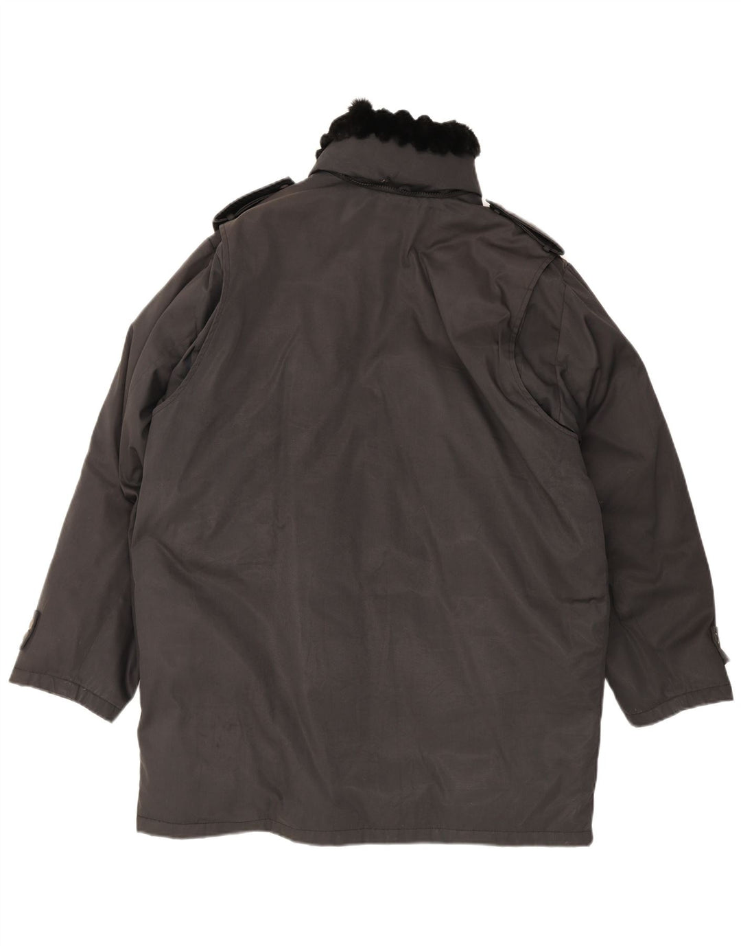 Blumarine Męska kurtka parka UK 40 duża czarna