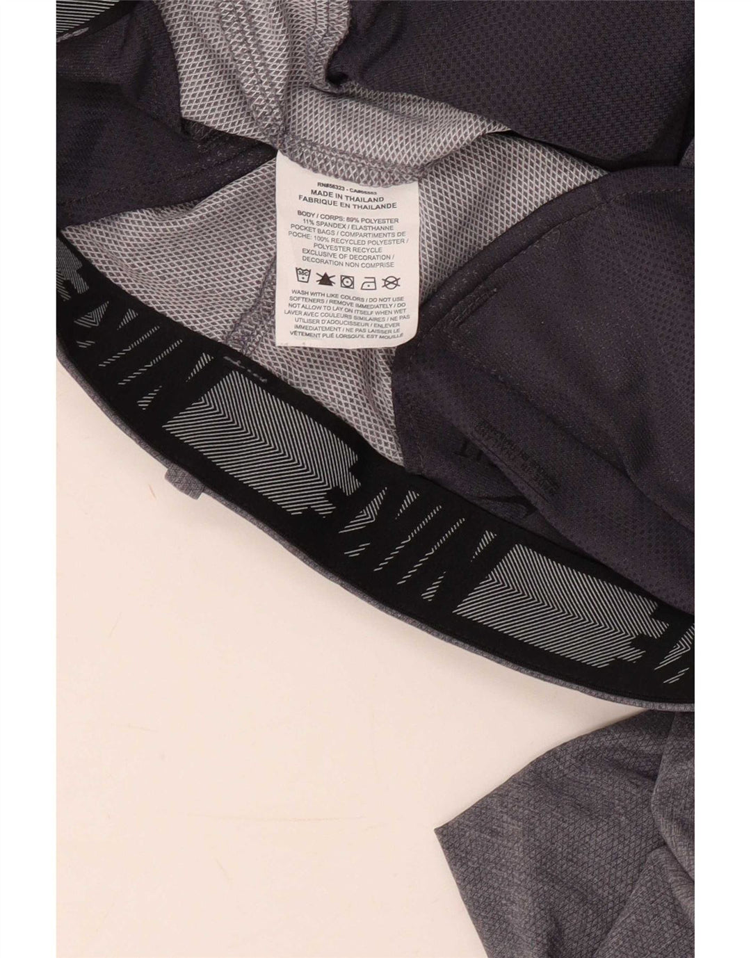 Męskie spodnie chino Nike Dri Fit Straight W36 L34 Szary poliester