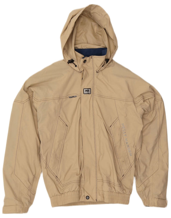 Męska kurtka bomber z kapturem Helly Hansen Graphic UK 36 Small Beige Nylon