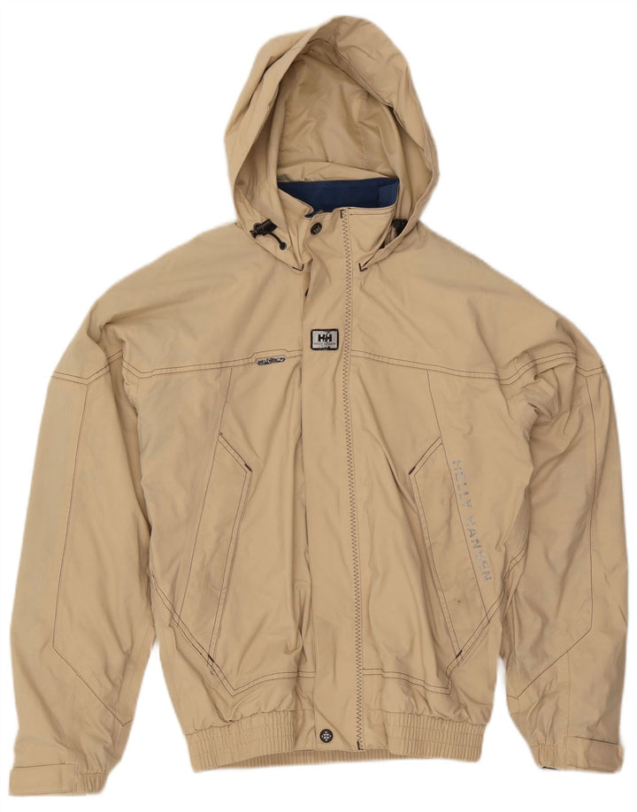 Męska kurtka bomber z kapturem Helly Hansen Graphic UK 36 Small Beige Nylon