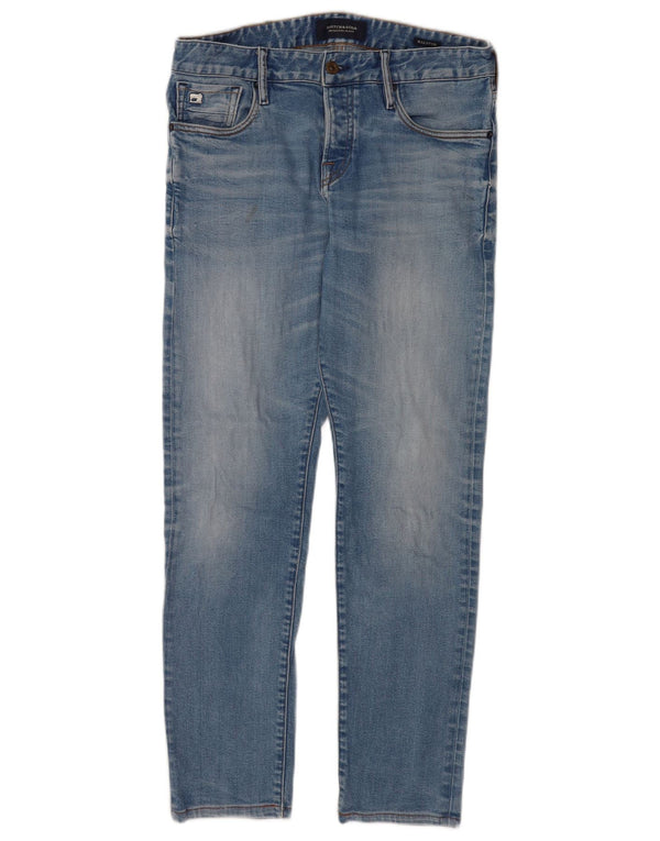 Męskie dżinsy Scotch & Soda Ralston Slim W31 L29 Niebieskie bawełniane