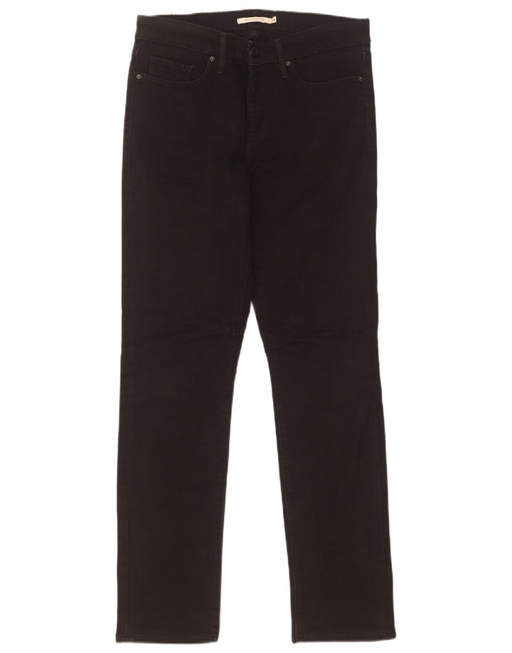 Damskie jeansy Levi's 312 Shaping W28 L31 Czarne