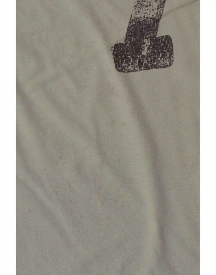 Męska koszulka z grafiką Levi's, góra XL, niebieska bawełna