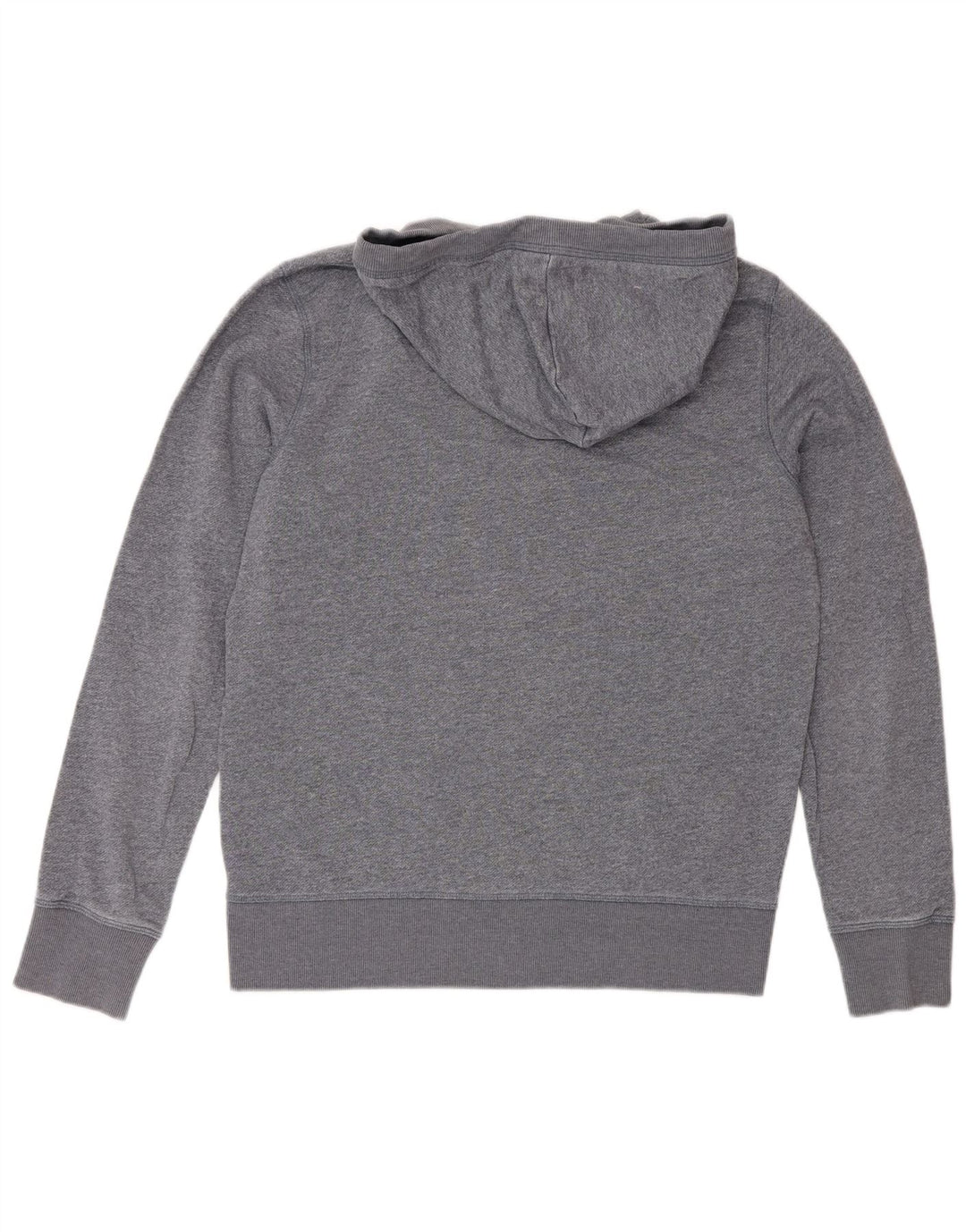 Męski sweter z kapturem i zamkiem Jack & Jones, średnioszary, nakrapiany poliester