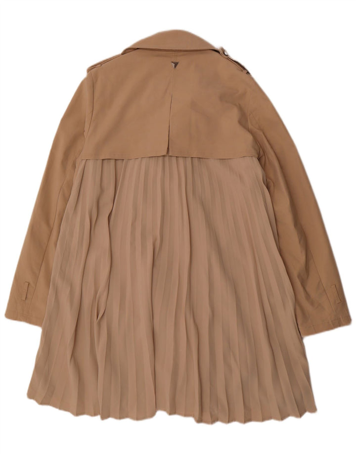 Damski trencz GUESS UK 14, średni beż, poliester