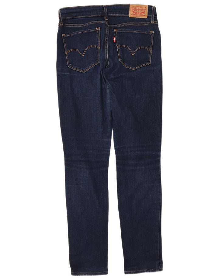 Damskie jeansy LEVI'S 711 Skinny W26 L27 Granatowa bawełna