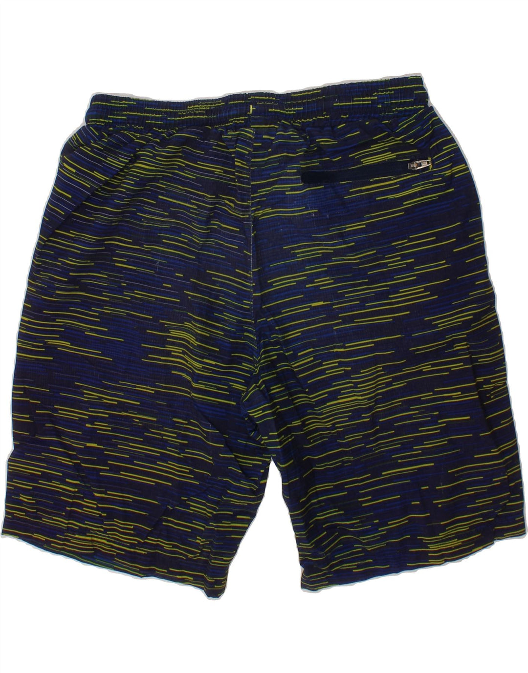 EDDIE BAUER Boys Sport Shorts 10-11 Years Medium Navy Blue Striped Vintage Eddie Bauer and Second-Hand Eddie Bauer from Messina Hembry 