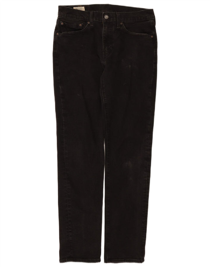 Męskie jeansy Levi's 511 Slim W31 L32 Czarna bawełna