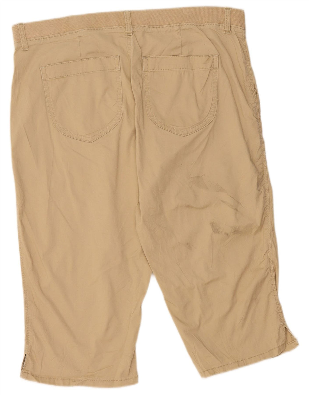 Damskie bermudy Lee z wysokim stanem W36 XL, beżowe