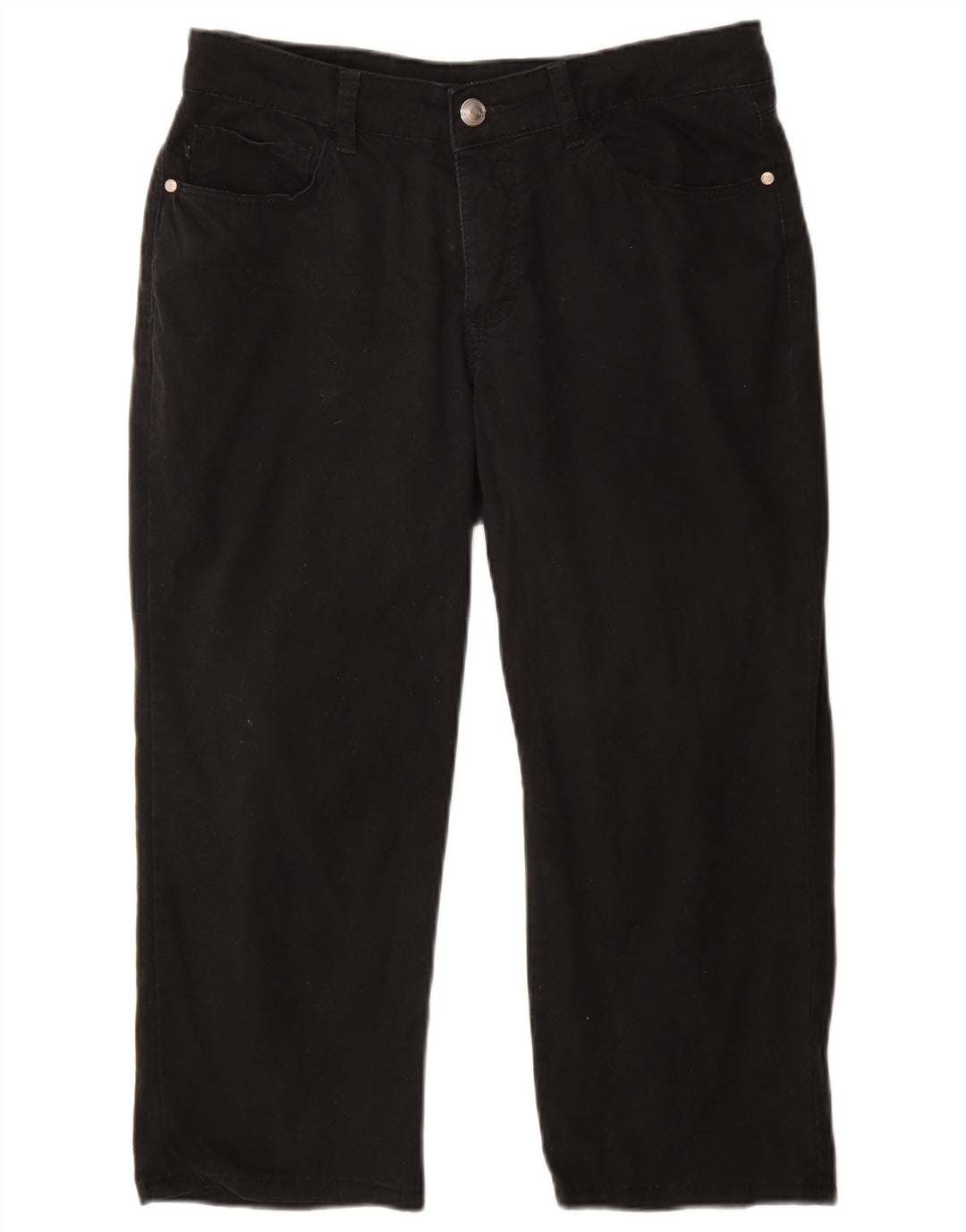 Damskie spodnie Capri LEE o klasycznym kroju W32 L22 czarne