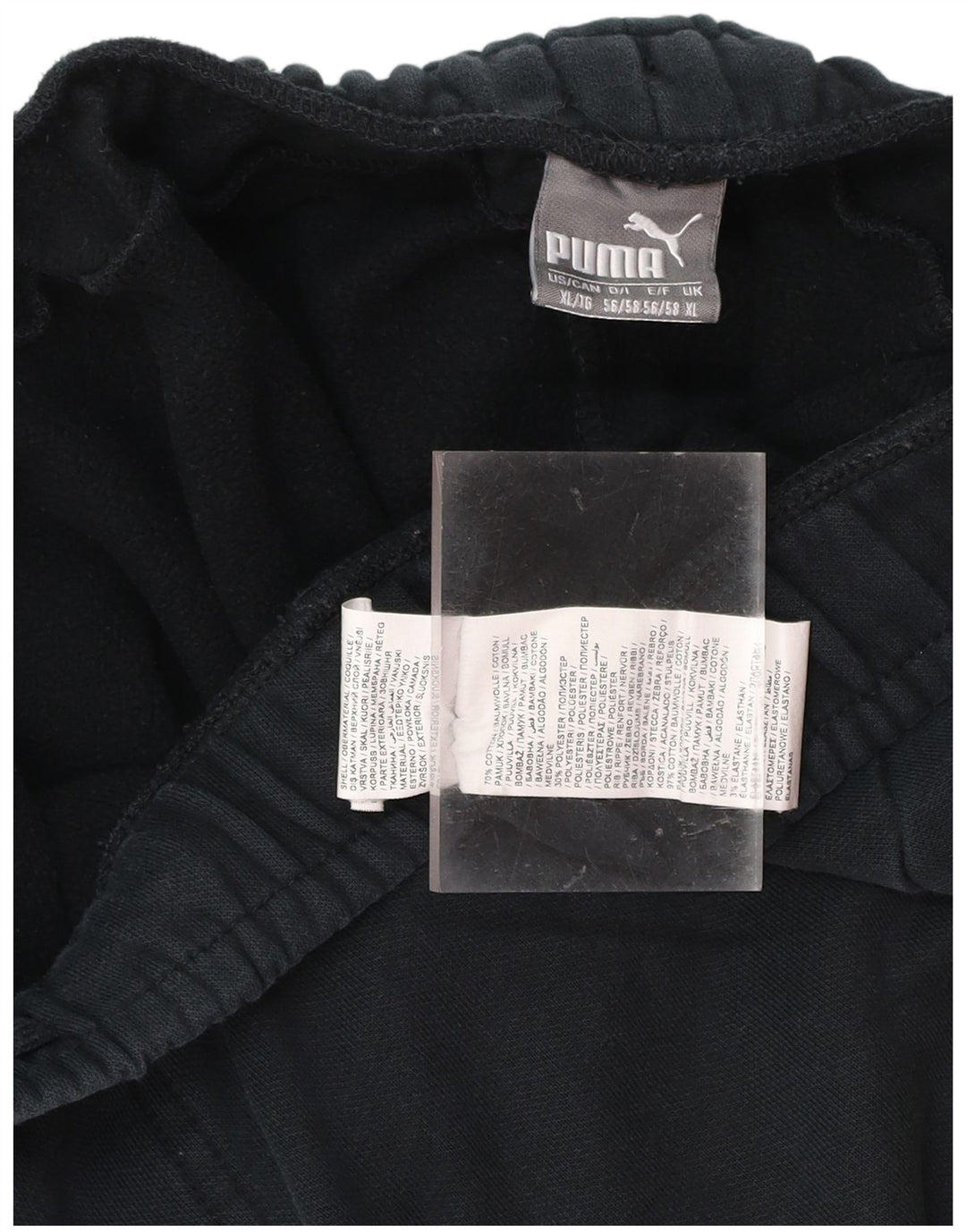 Męskie spodnie dresowe PUMA Joggers XL Granatowe, bawełniane