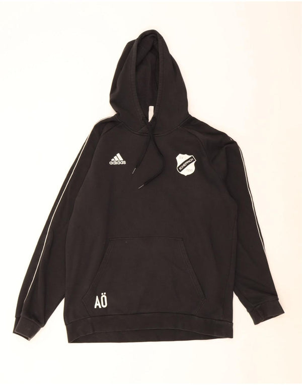 Męska bluza z kapturem Adidas Graphic XL, czarna, bawełniana