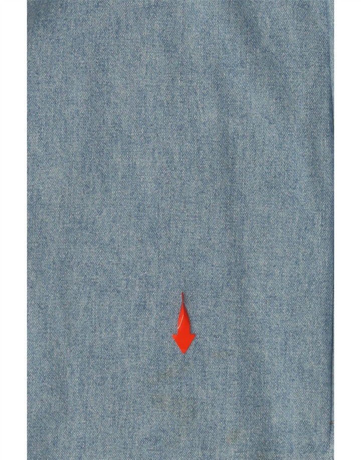 Męska koszula dżinsowa CARRERA bez rękawów, rozmiar 43/44 XL, niebieska, bawełniana