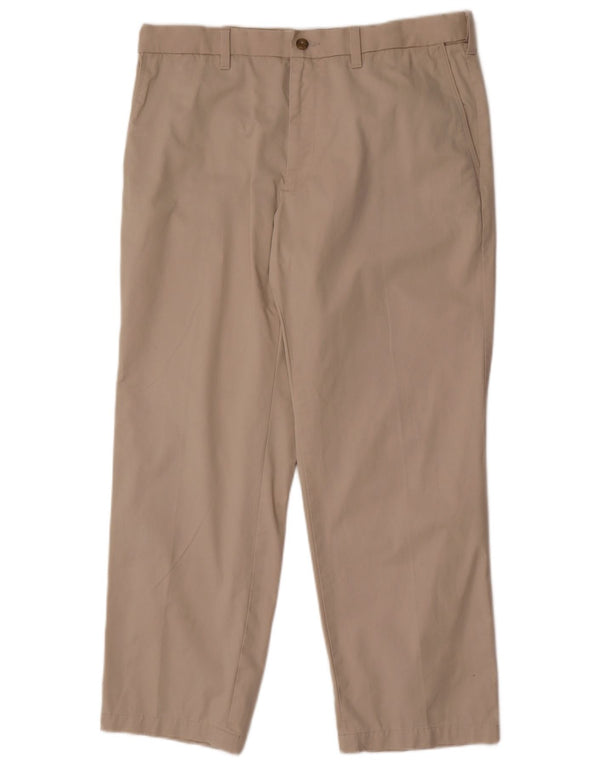 Męskie spodnie Chino Marks & Spencer Blue Harbor Straight W36 L29 Beżowe