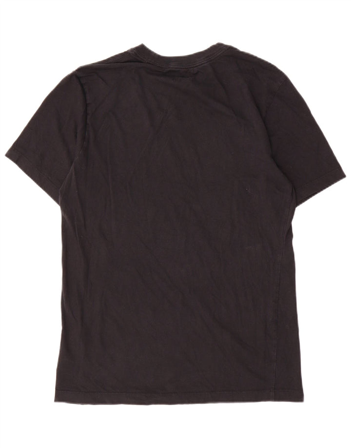 T-shirt męski Nike, mały, czarny, bawełniany