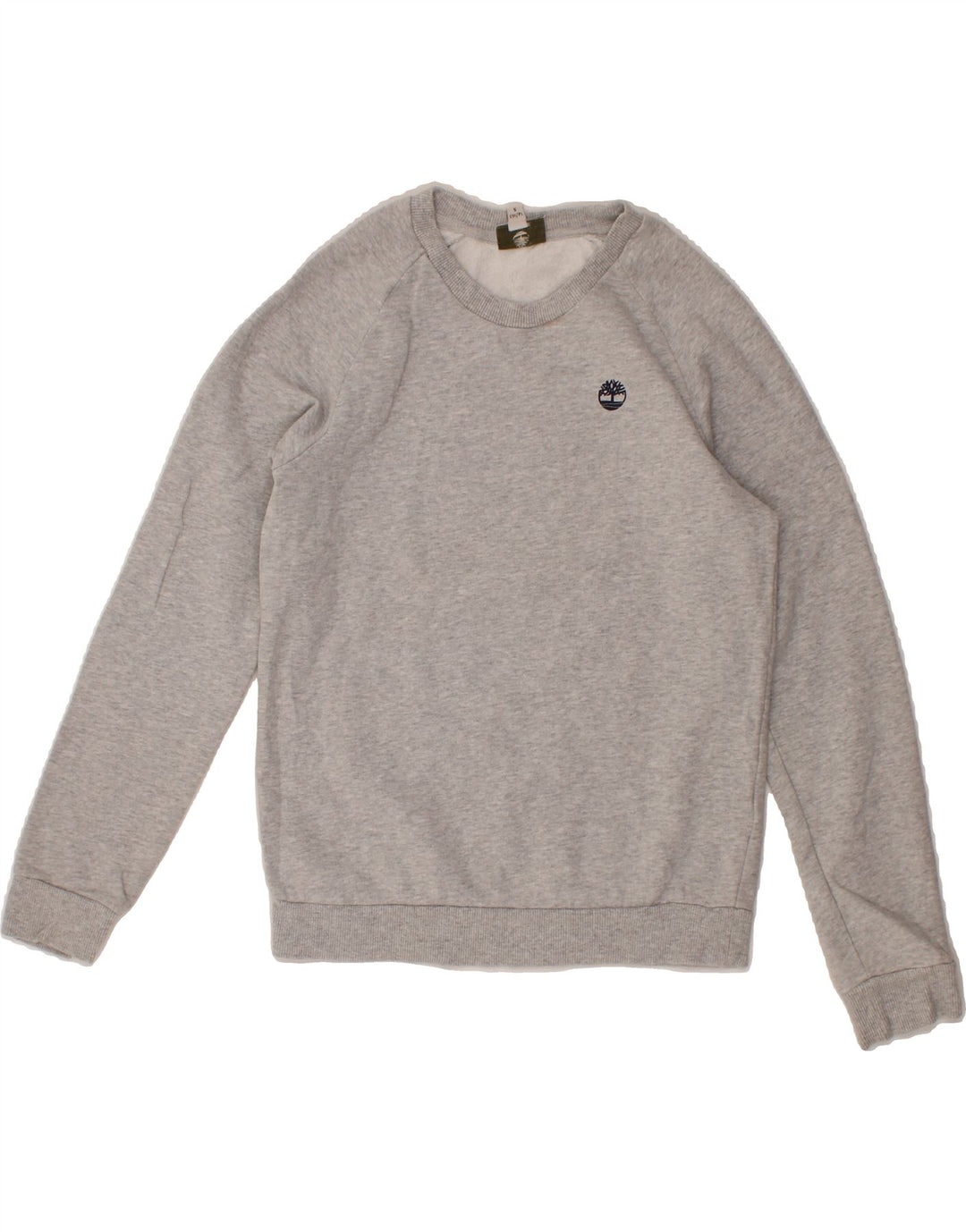 TIMBERLAND Boys Sweatshirt Jumper 13-14 Years Small Grey Cotton Vintage Timberland and Second-Hand Timberland from Messina Hembry 