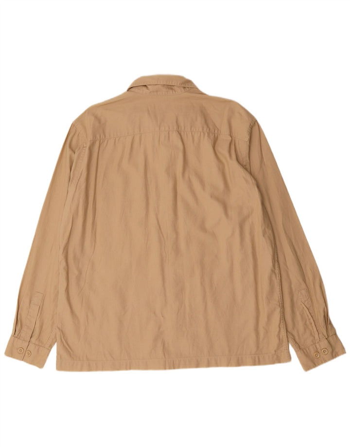 Koszula męska Jack & Jones 2XL, beżowa, bawełniana