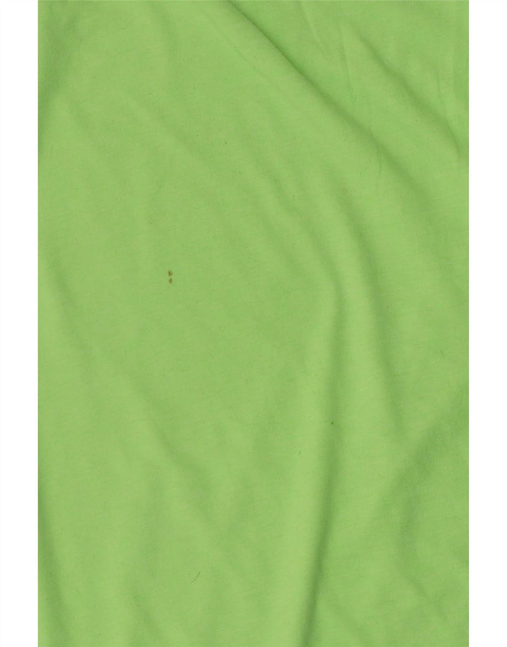 Damska koszulka graficzna Benetton Top UK 12 Medium Green