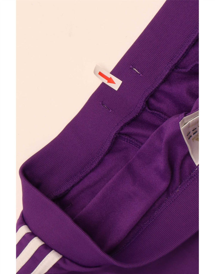 Damskie spodnie dresowe Adidas UK 8/10 Mały fioletowy poliester