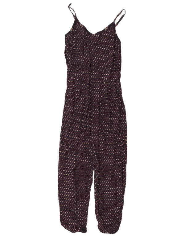 Kombinezon damski FAT FACE UK 6 XS Granatowa wiskoza w kwiaty