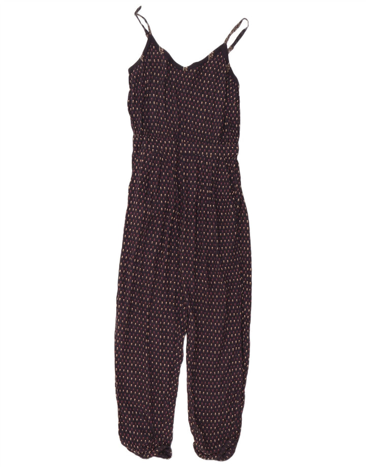 Kombinezon damski FAT FACE UK 6 XS Granatowa wiskoza w kwiaty