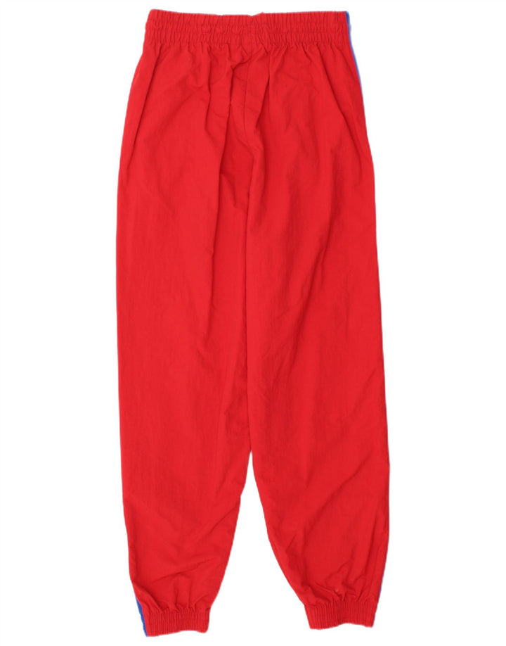 Damska kurtka dresowa ADIDAS o luźnym kroju, UK 6 XS, czerwona, poliester