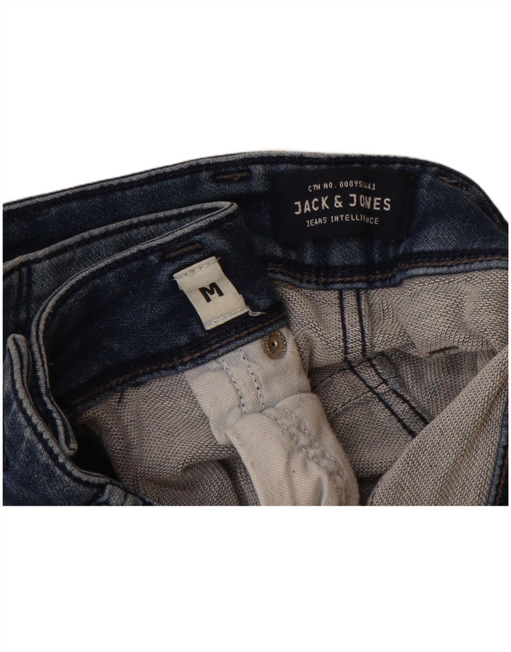 Męskie spodenki jeansowe Jack & Jones, średnie W32, niebieskie
