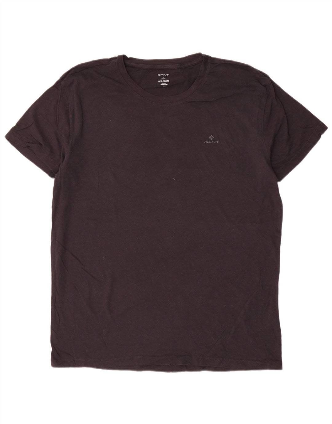 Męski T-shirt GANT, duży, czarny, bawełniany