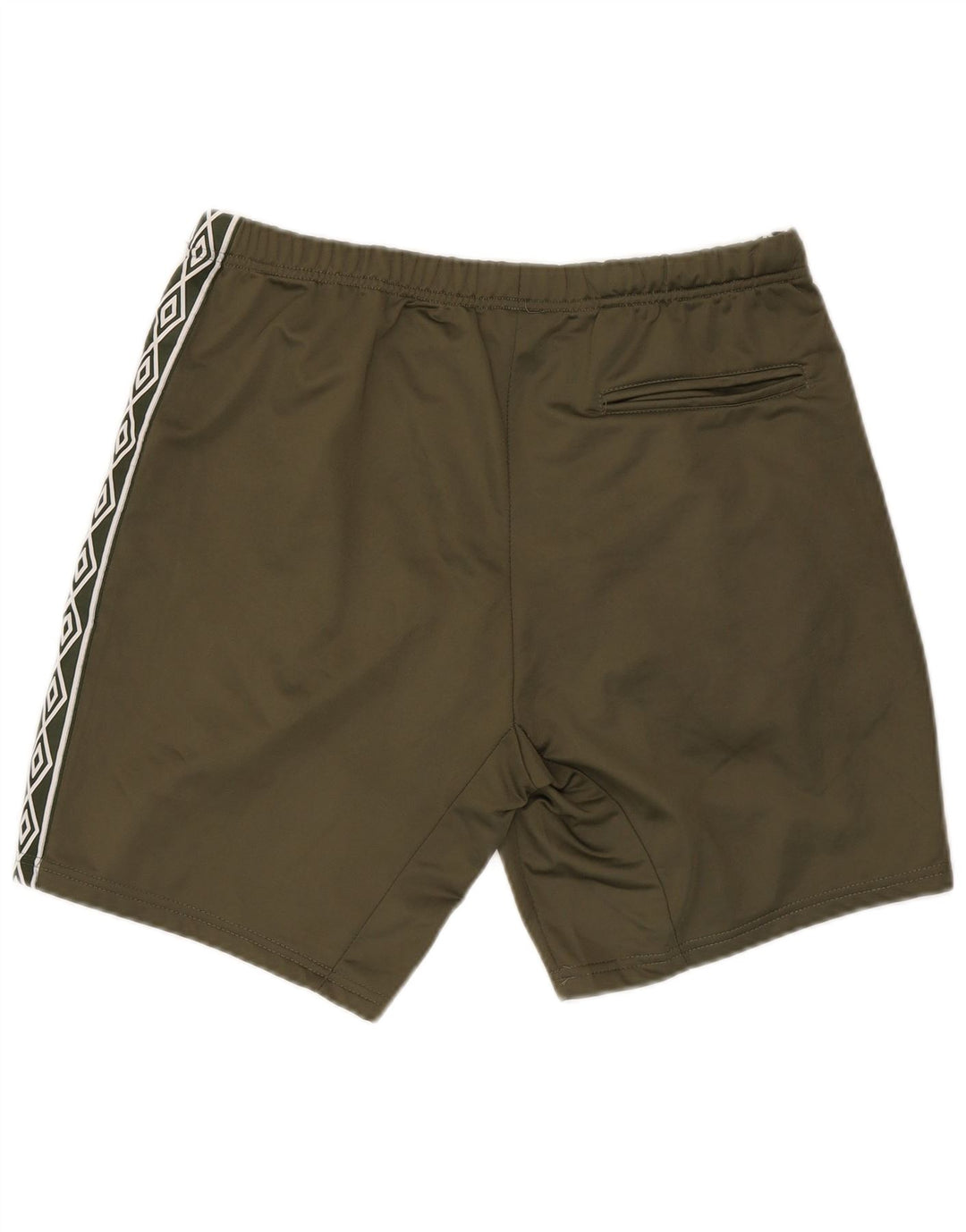 Męskie spodenki sportowe Umbro z grafiką, duże, poliestrowe w kolorze khaki