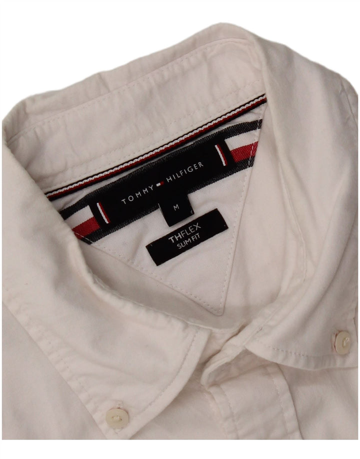 Koszula męska Slim Fit Tommy Hilfiger w kolorze średniej bieli