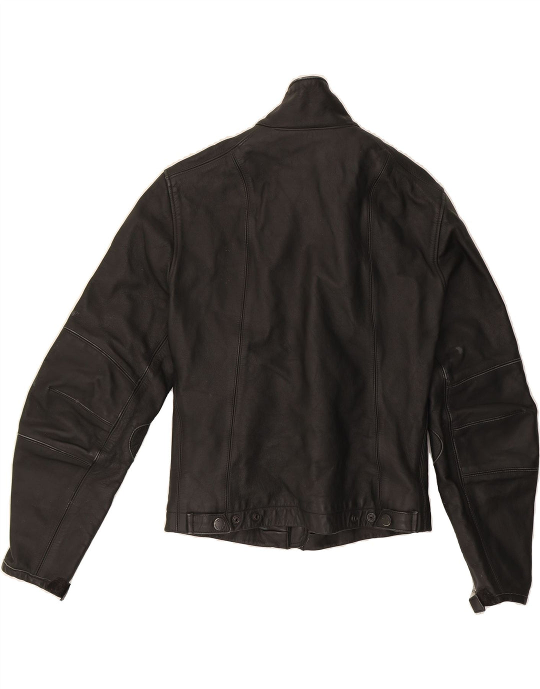 DAINESE Womens Moto Racer Leather Jacket IT 44 Medium Black Leather Vintage Dainese and Second-Hand Dainese from Messina Hembry 