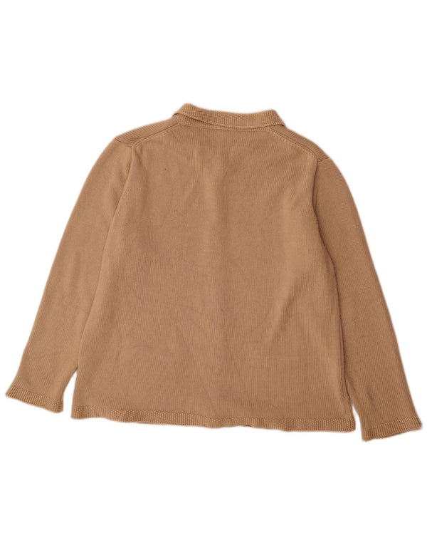 Marks & Spencer Damski sweter kardigan UK 20 2XL Beżowy Akryl