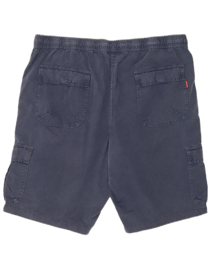 Męskie spodenki cargo Carrera 629 2XL W42 Granatowa bawełna
